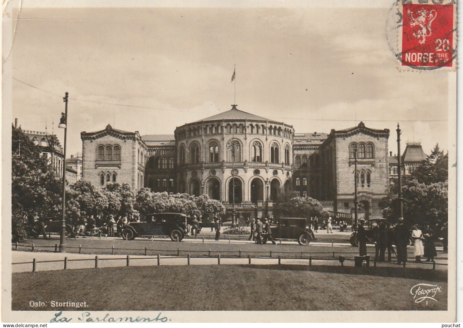 ZY 138- OSLO ( NORWAY ) - STORTINGET - 2 SCANS - Norway