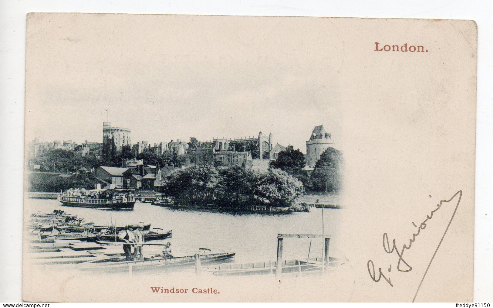 Royaume-uni . London . Windsor Castle . 1901 - Otros & Sin Clasificación