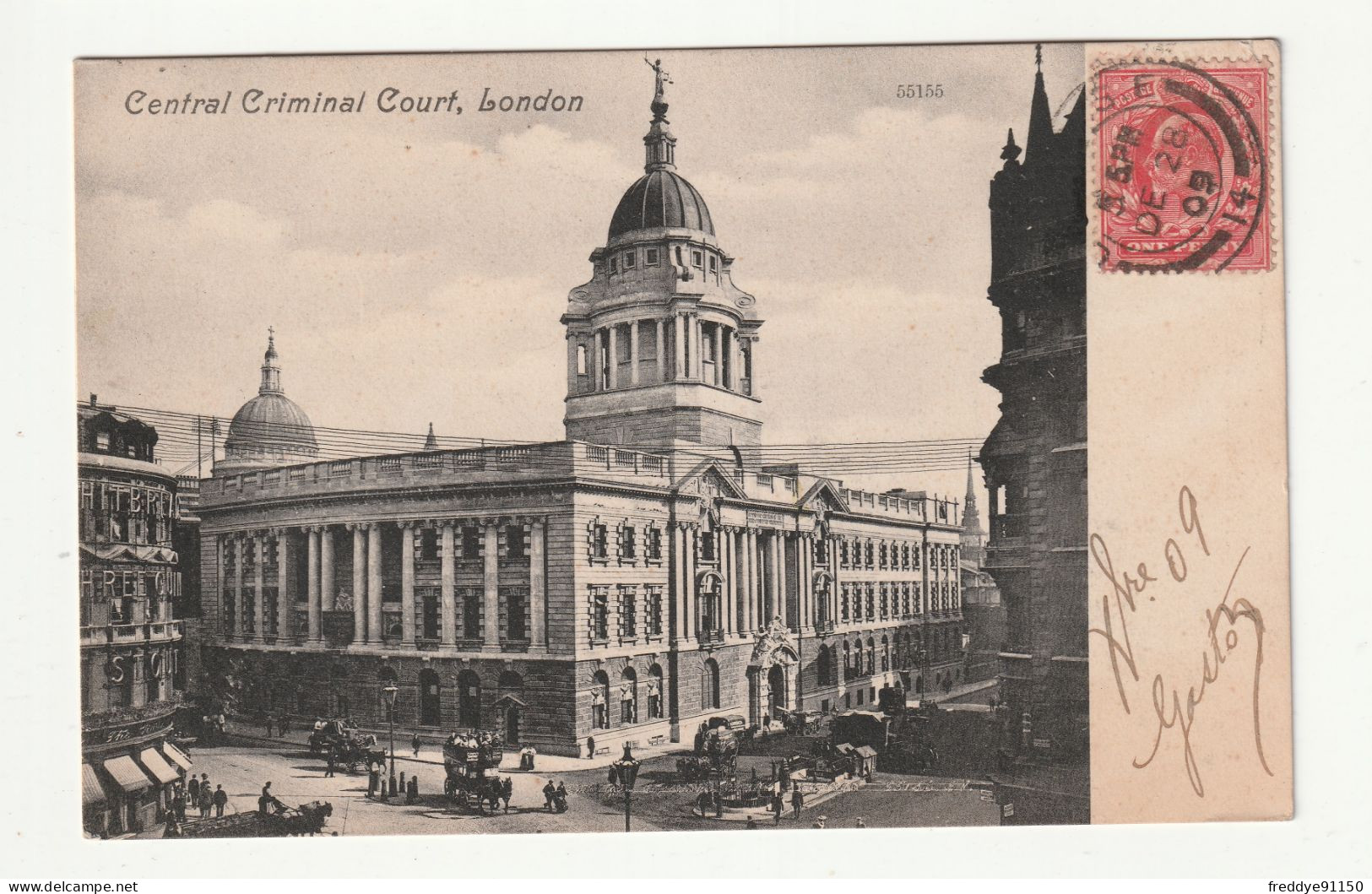 Royaume-uni . London . Central Criminal Court . 1909 - Autres & Non Classés