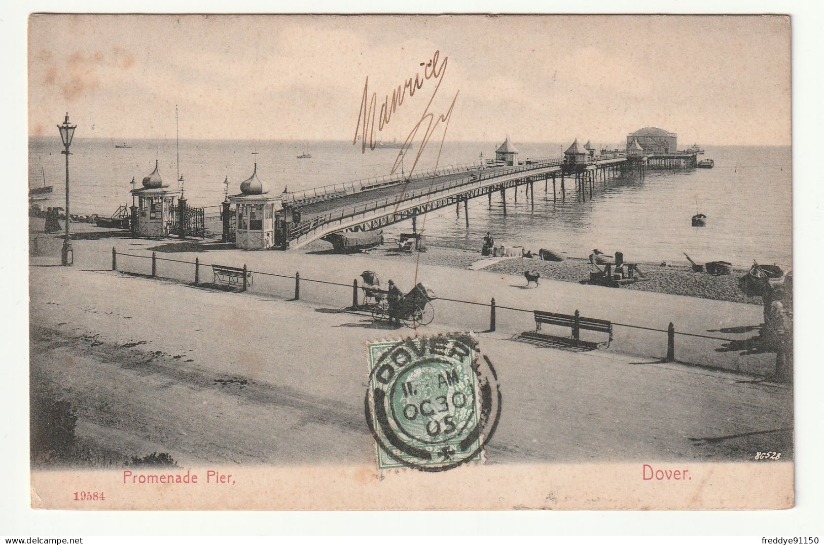 Royaume-uni . Dove . Promenade Pier 1905 - Dover