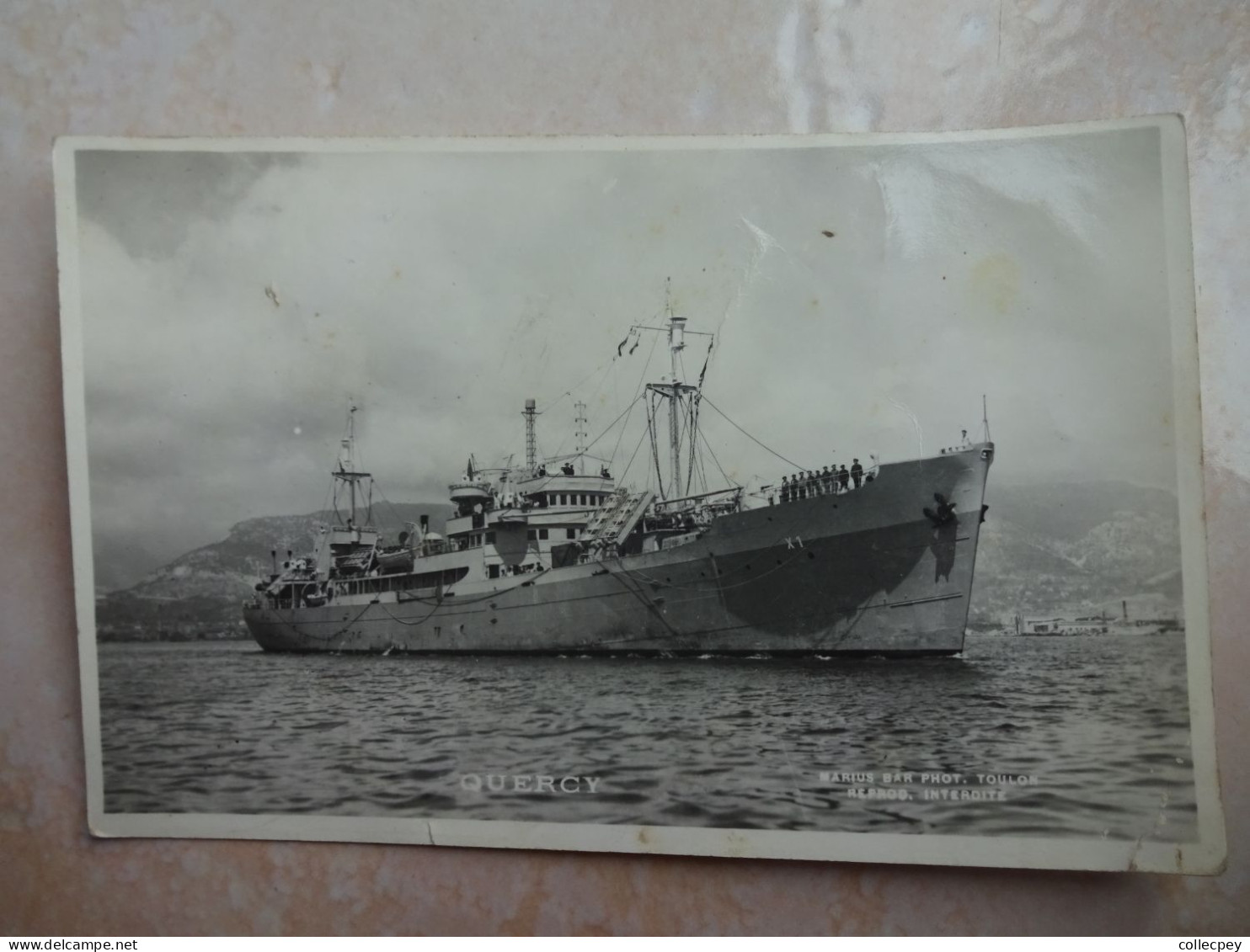 CPSM BATEAU QUERCY - Guerre