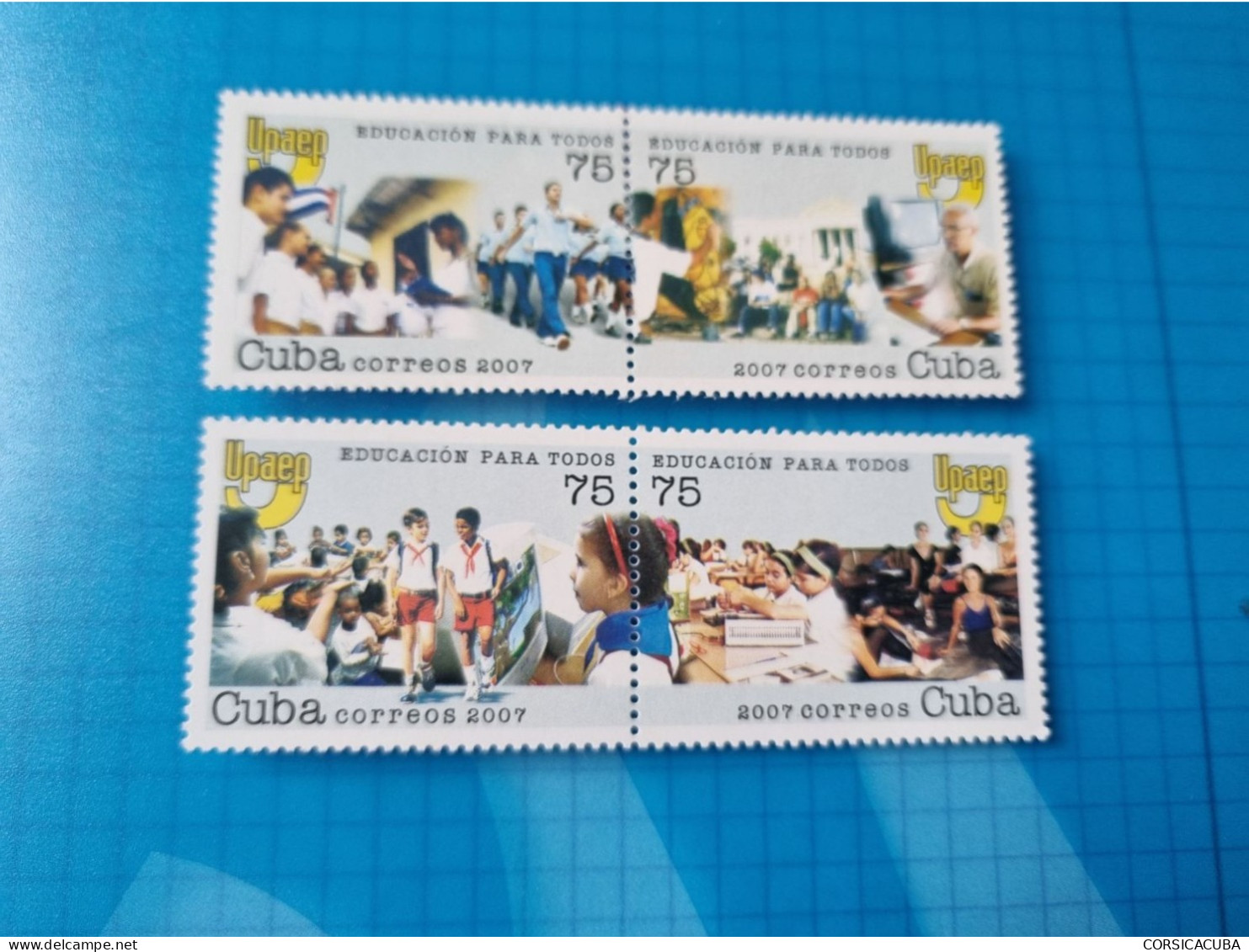CUBA  NEUF  2007   AMERICA  UPAEP  //  PARFAIT  ETAT  // Sans Gomme - Unused Stamps
