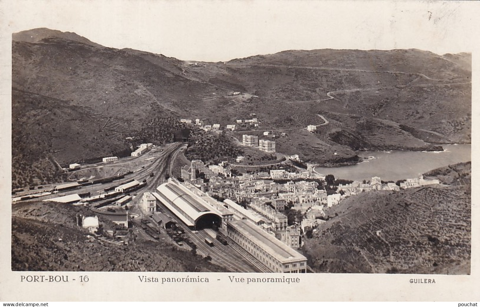 ZY 140- PORT BOU - VISTA PANORAMICA - VIAS FERREAS - Gerona