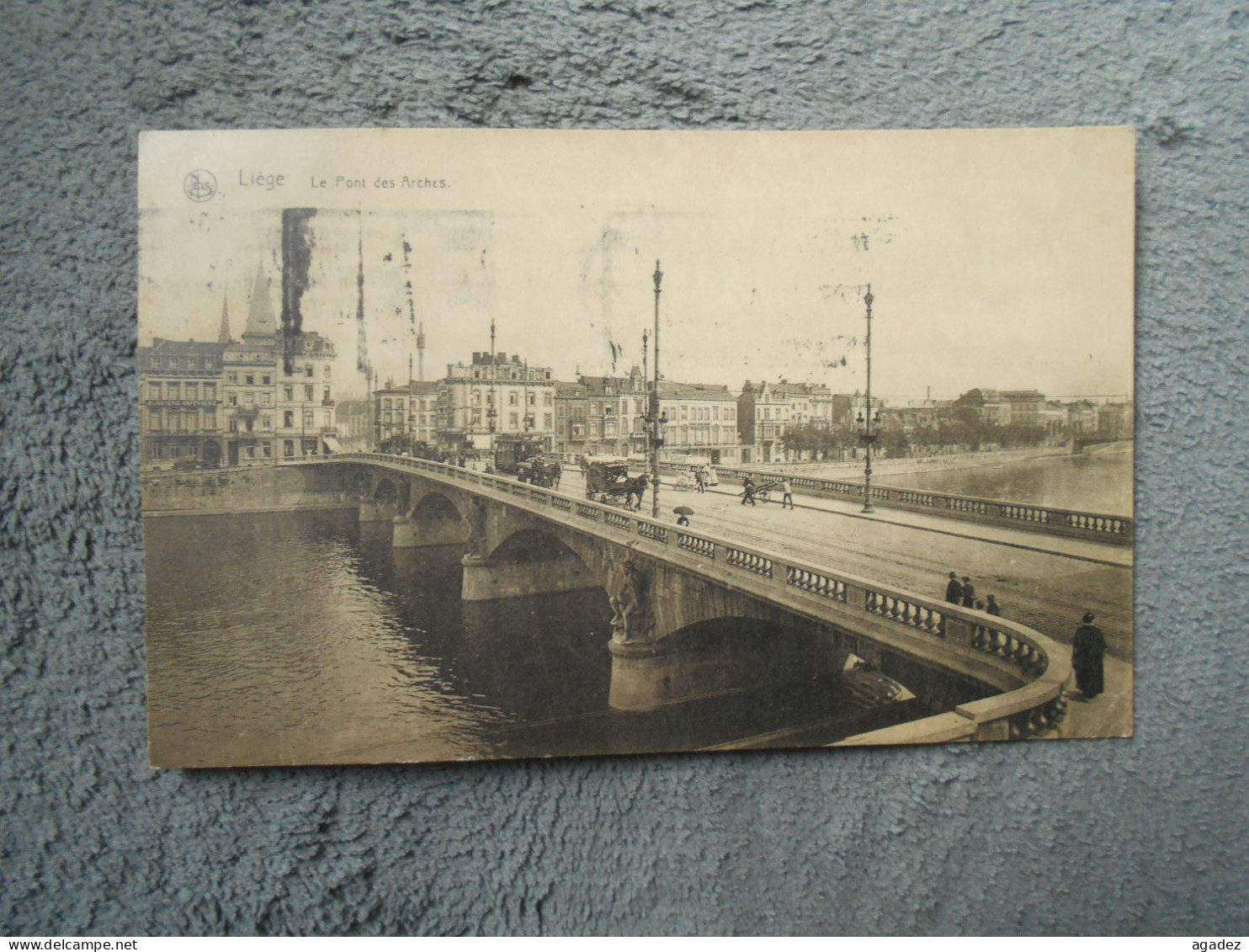 CPA Liege  Le Pont Des Arches 1927 - Luik