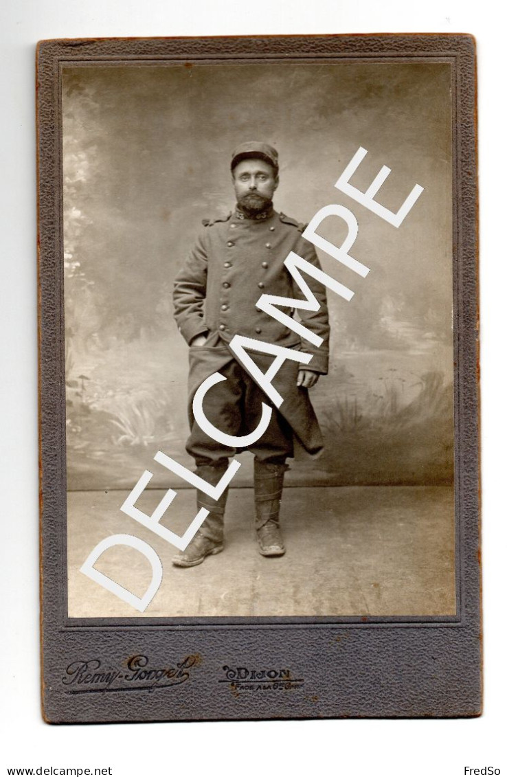 1914-1918  Studio Rémy Gorget Poilu Militaire Soldat 63eme RIT 63e Régiment D'Infanterie Territoriale Autun - Krieg, Militär