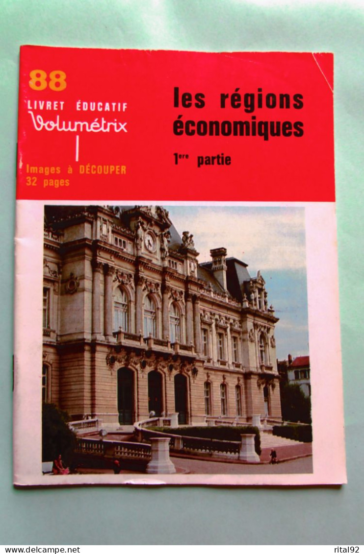 VOLUMETRIX - Livret Educatif Images à Découper - Edition 1979 - Lesekarten