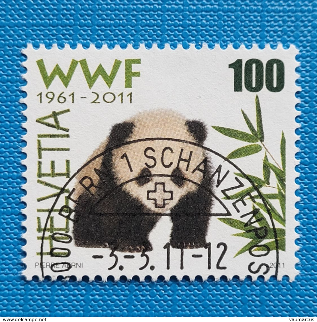 2011 Zu 1382 / Mi 2189 / YT 2112 WWF Mamifère Obl. - Used Stamps