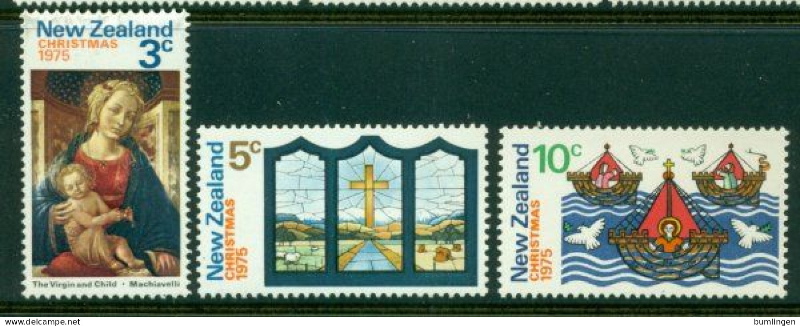 NEW ZEALAND 1975 Mi 664-66** Cristmas [B893] - Natale