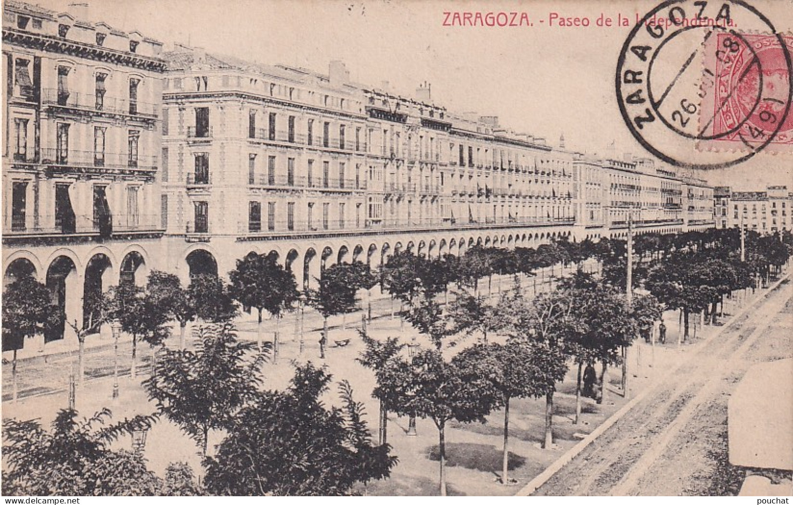 ZY 141- ZARAGOZA - PASEO DE LA INDEPENDENCIA - Zaragoza