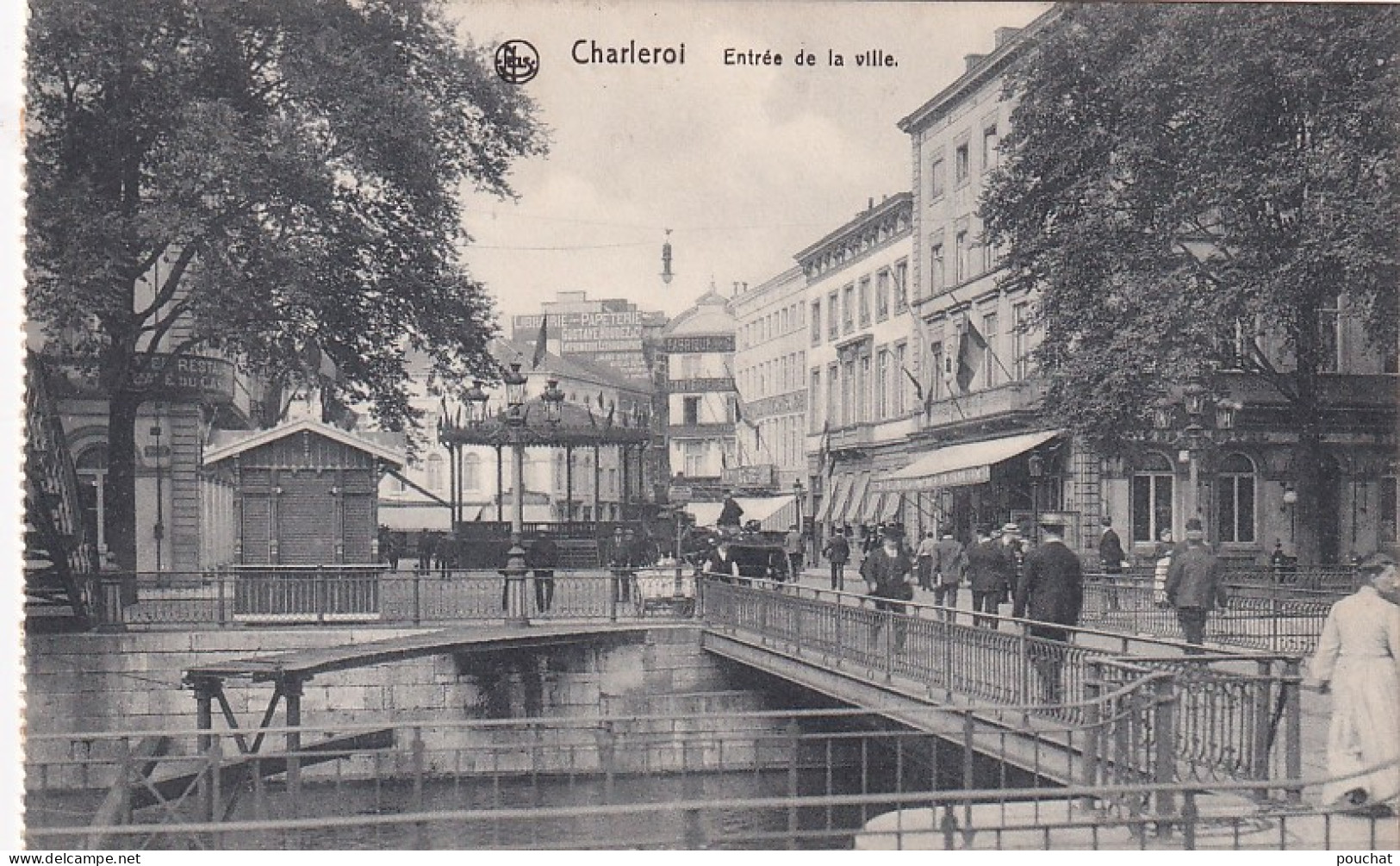 ZY 142- CHARLEROI - ENTREE DE LA VILLE - ANIMATION - Charleroi