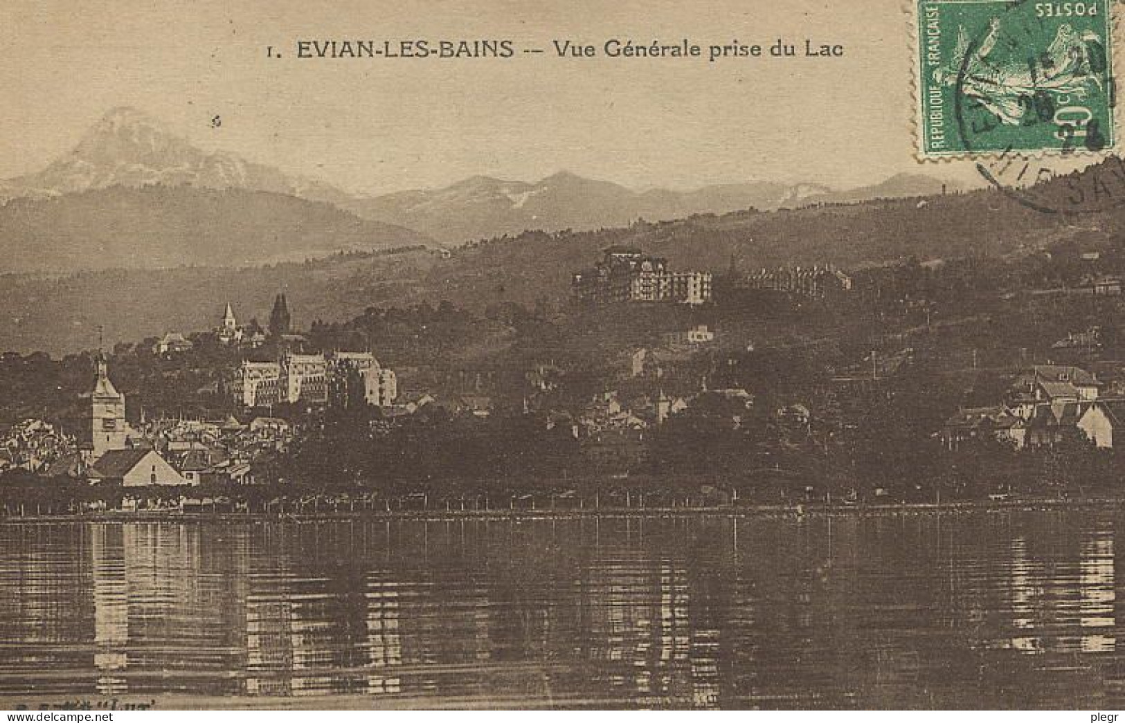 74119 01 10#0 - EVIAN - VUE GENERALE PRISE DU LAC - Evian-les-Bains