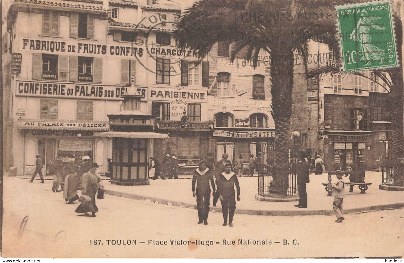 TOULON : PLACE VICTOR HUGO - RUE NATIONALE - Toulon