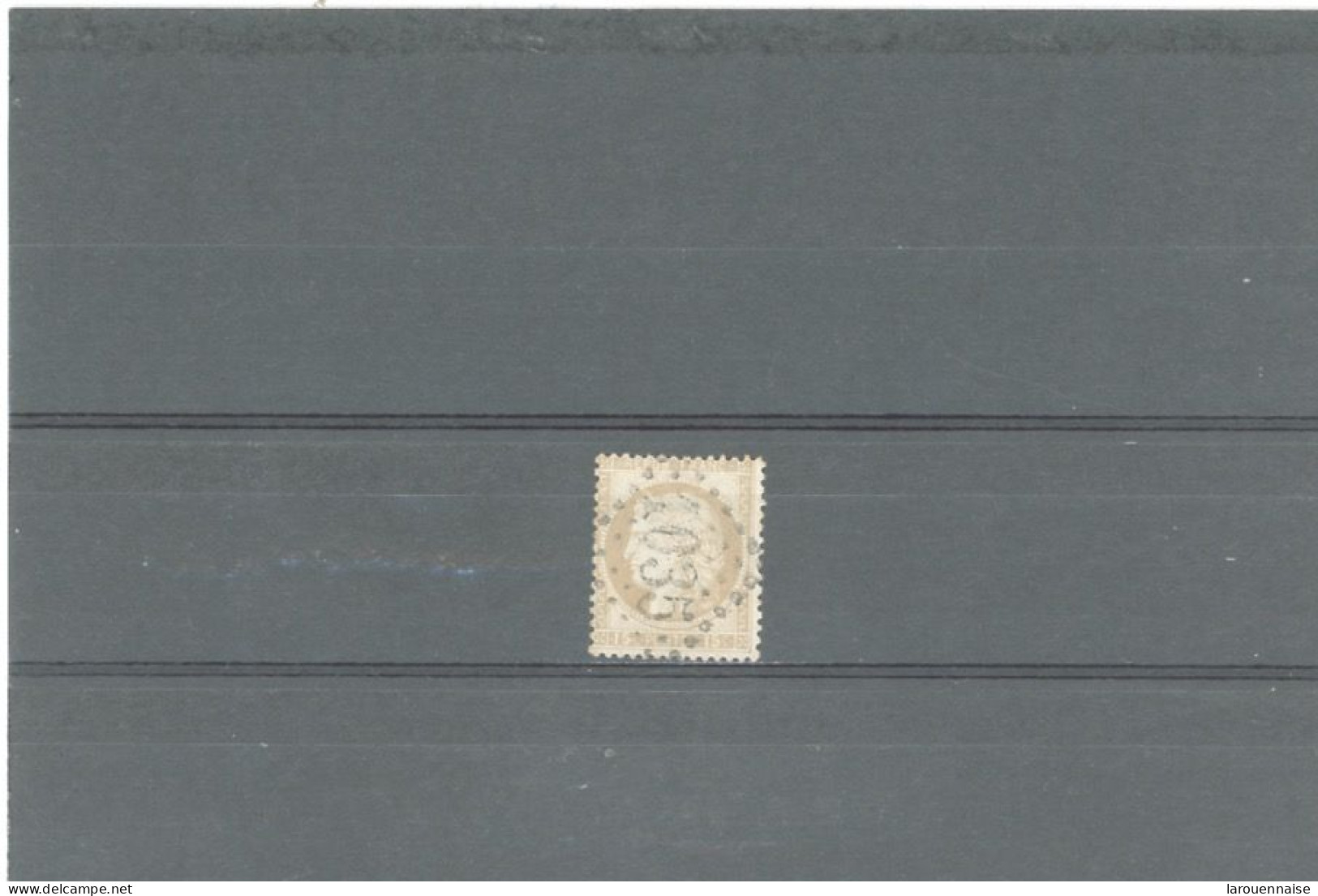 OBLITERATION  G C -CIVRAY( 86 EX 80) N°55 -15c CÉRÈS(1870) Obl LOSANGE GC 1035- TTB - Other & Unclassified