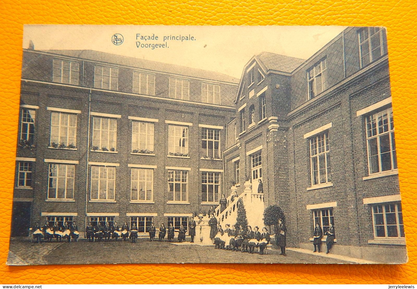 MICHELBEKE  - Kostschool, Voorgevel  - Pensionnat Des Soeurs De Saint François D'Assise , Façade - Brakel