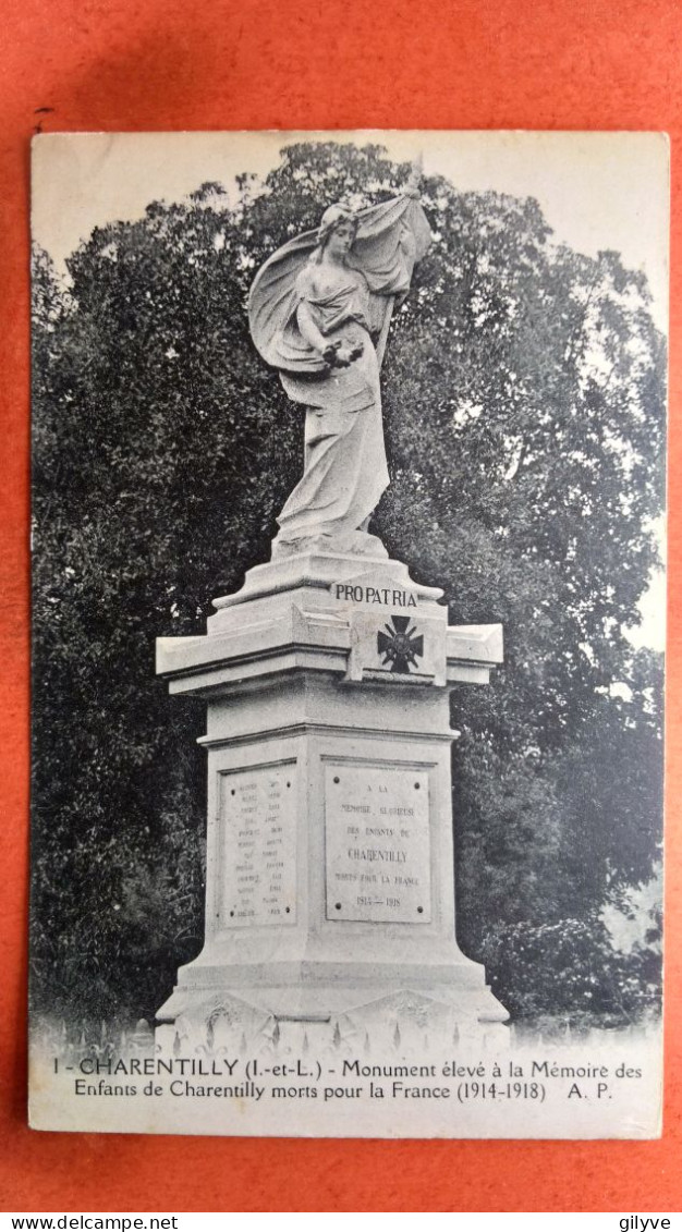 CPA (35)  Charentilly. Monument Aux Morts.  (7A.420) - Otros & Sin Clasificación