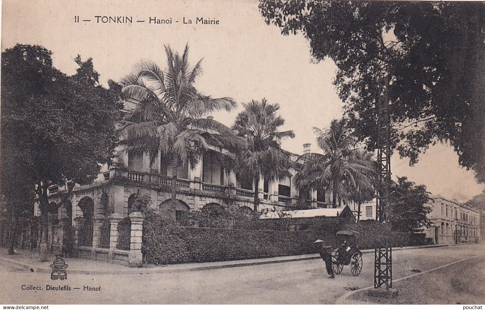 ZY 145- HANOI , TONKIN - LA MAIRIE - Vietnam