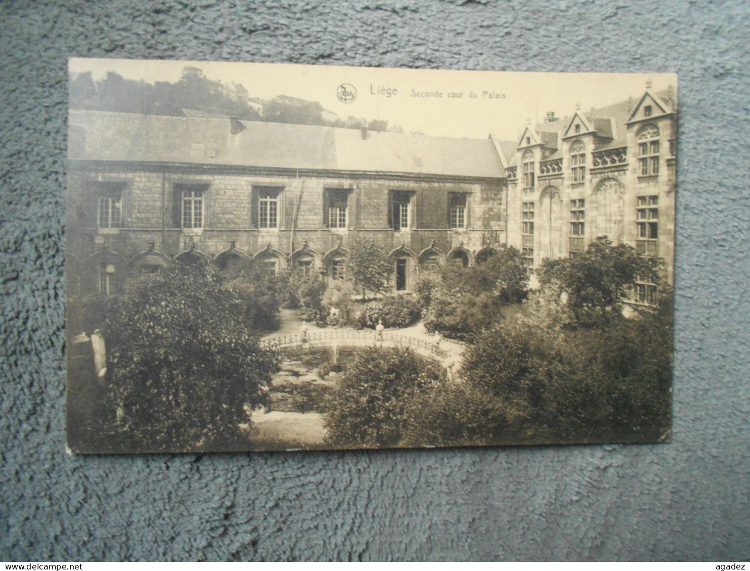 CPA Liege  Segonde Cour Du Palais - Liège