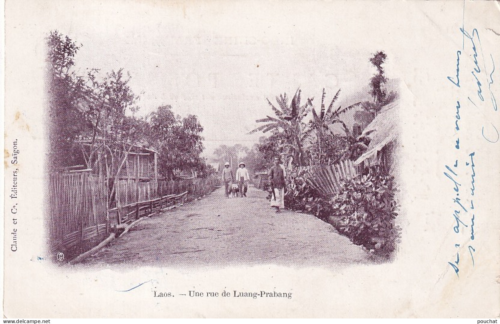 ZY 145- LAOS - UNE RUE DE LUANG PRABANG - ANIMATION - Laos