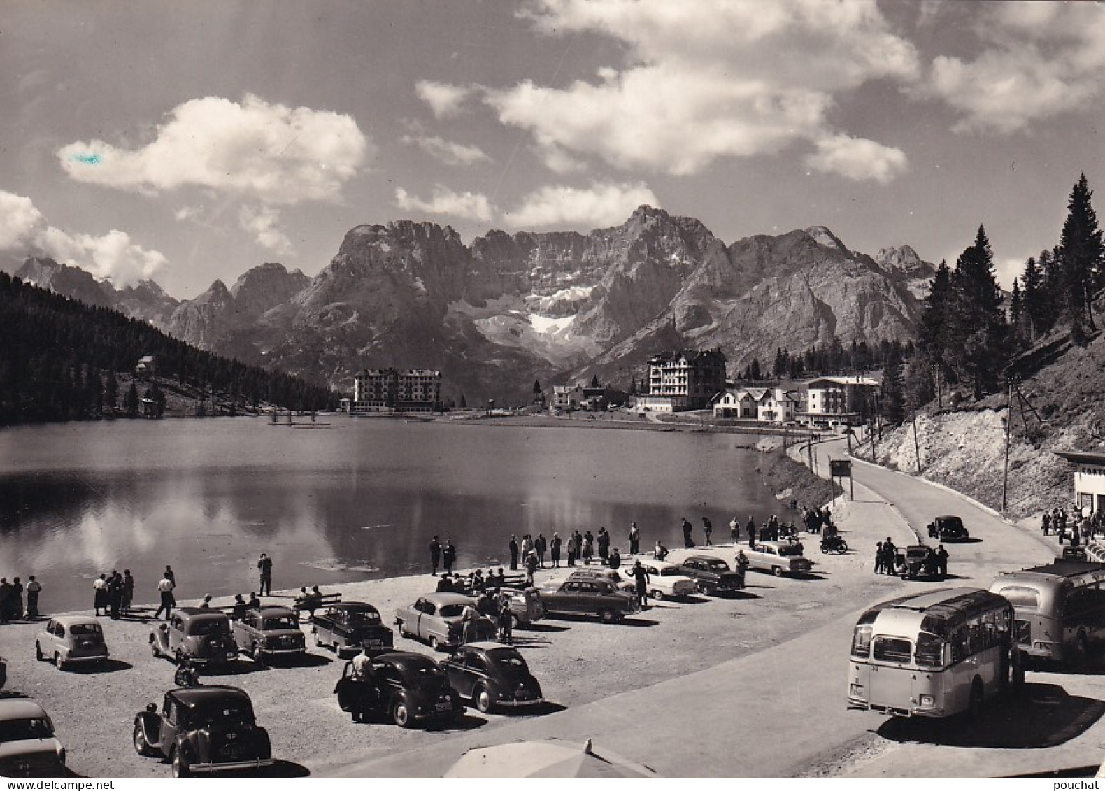 ZY 146- SORAPIS - LAGO DI MISURINA - ANIMATA - AUTOMOBILI - Belluno