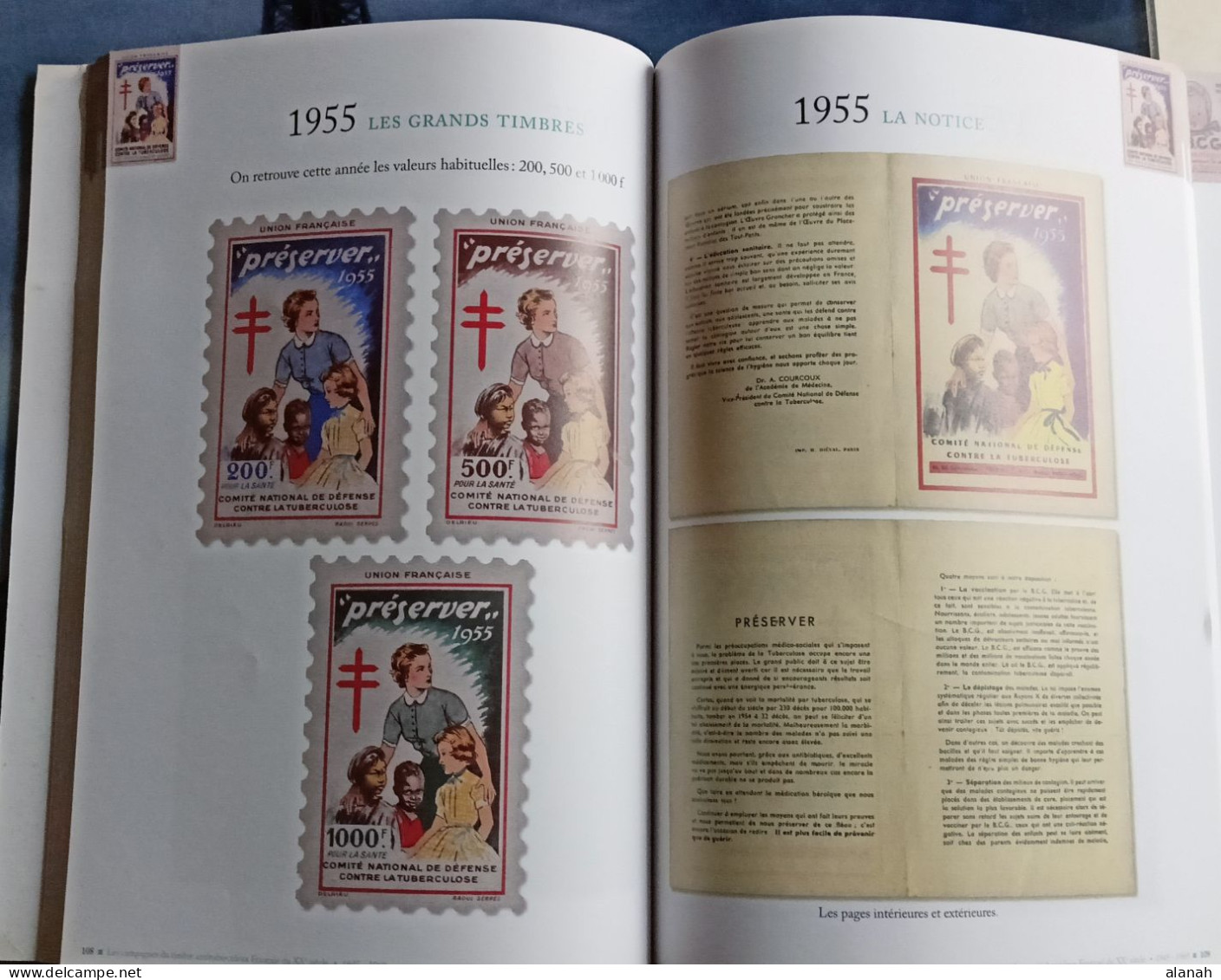 Catalogue COUTAN Timbres Antituberculeux 1945-1969 Yvert Et Tellier - Catalogues For Auction Houses