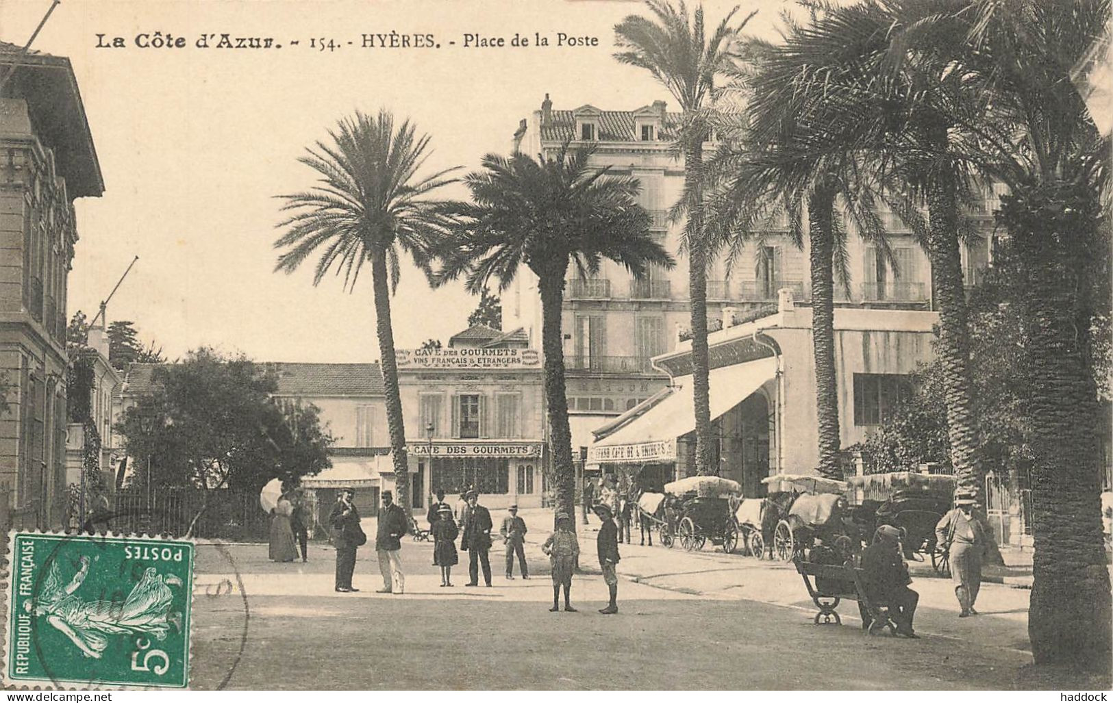 HYERES : PLACE DE LA POSTE - Hyeres