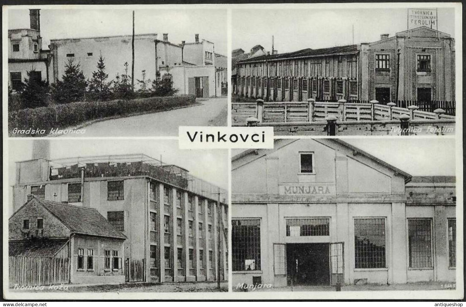 Croatia-----Vinkovci-----old Postcard - Croacia