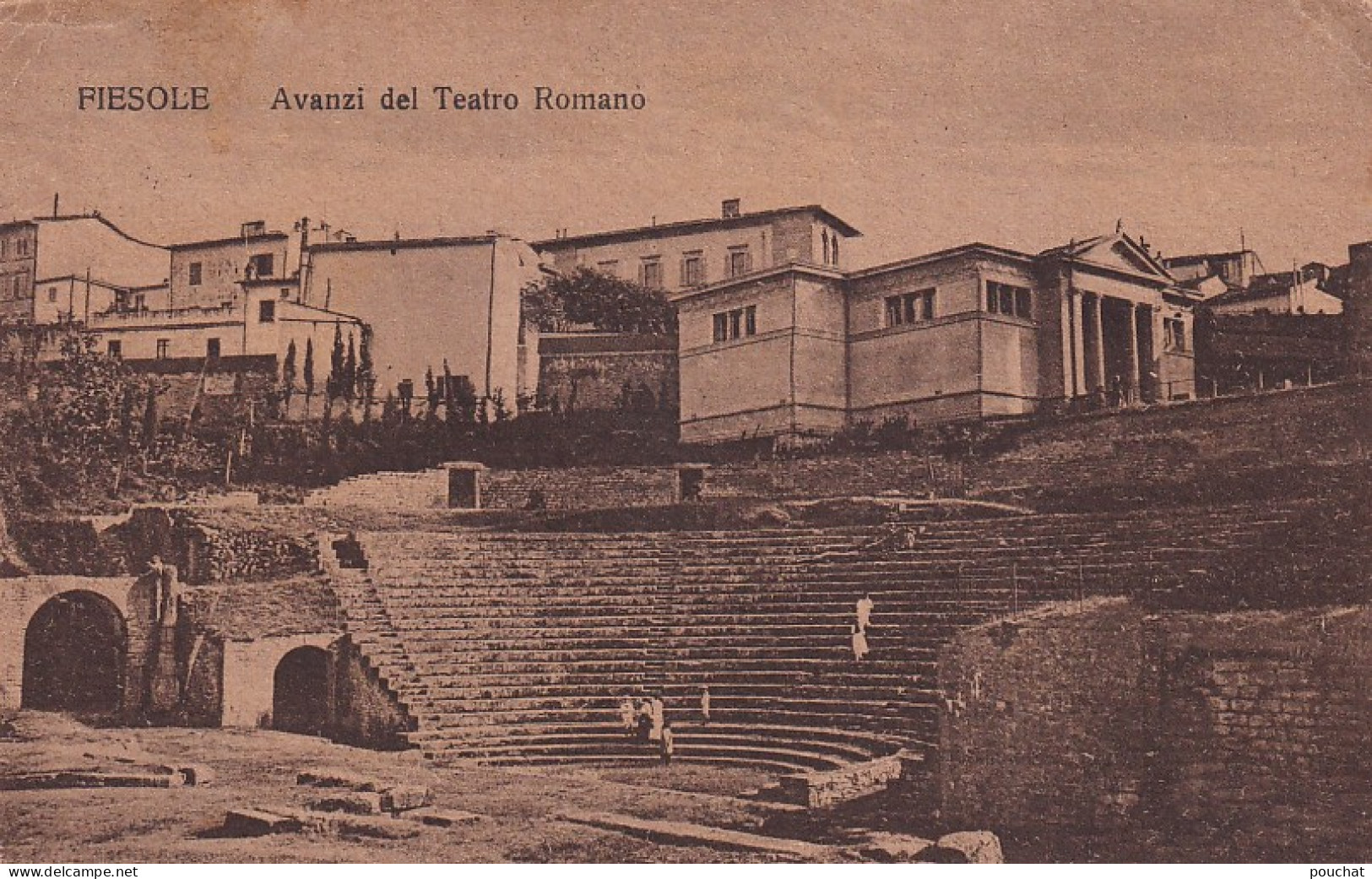 ZY 147- FIESOLE , ITALIA -  AVANZI DEL TEATRO ROMANO - Firenze (Florence)