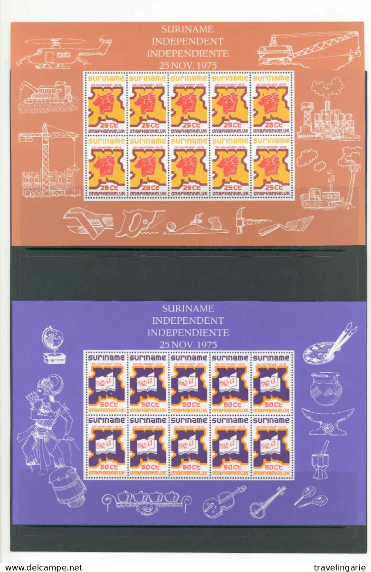 Suriname 1975 Independence S/S MNH/** - Suriname