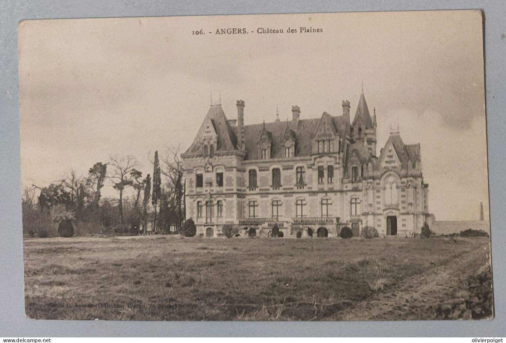 DPT 49 - Angers - Château Des Plaines - Unclassified