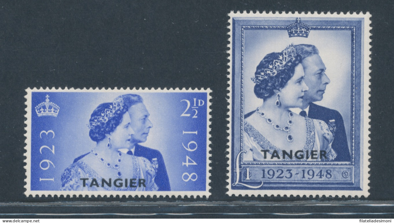 1948 Tangier - Stanley Gibbons N. 225/26 - MNH** - Andere & Zonder Classificatie
