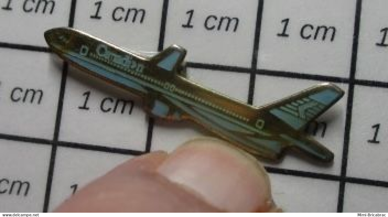 411e Pin's Pins / Beau Et Rare / AVIATION / AVION COMMERCIAL BOEING COMPAGNIE AERIENNE CANADIAN - Aviones