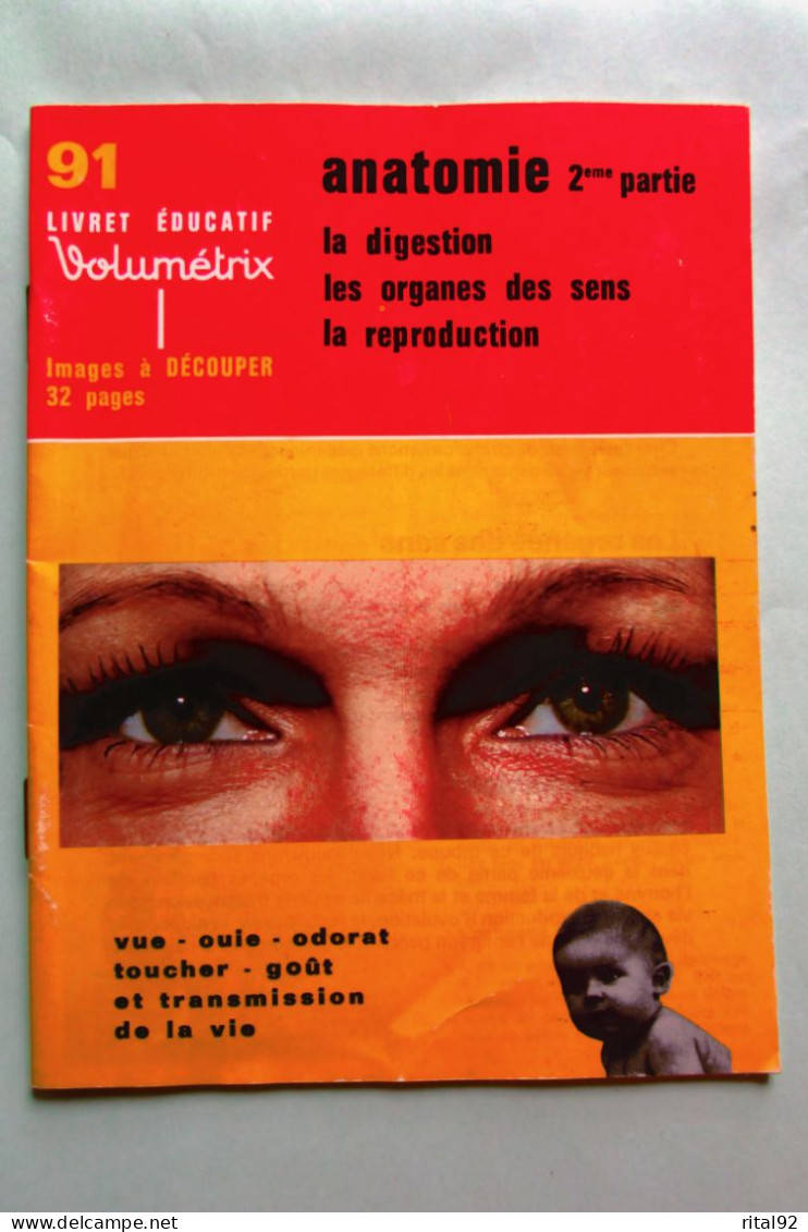 VOLUMETRIX - Livret Educatif Images à Découper - Edition 1979 - Fichas Didácticas