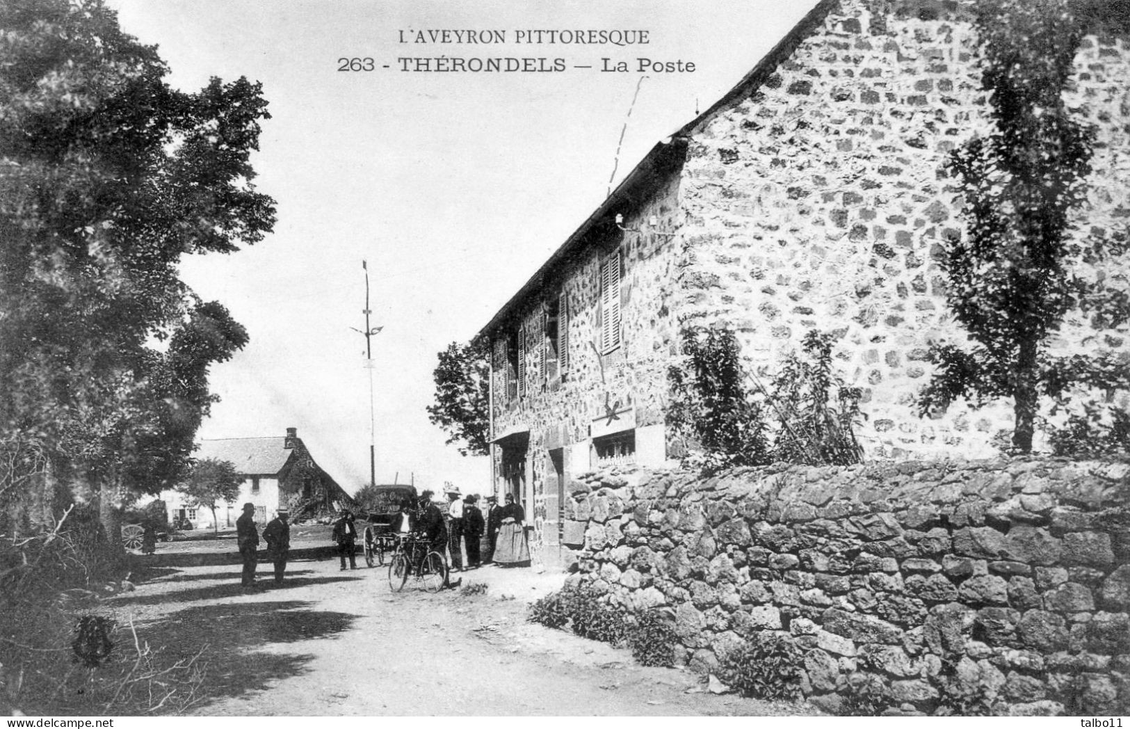 12 - Aveyron Pittoresque - Thérondels - La Poste - Otros & Sin Clasificación