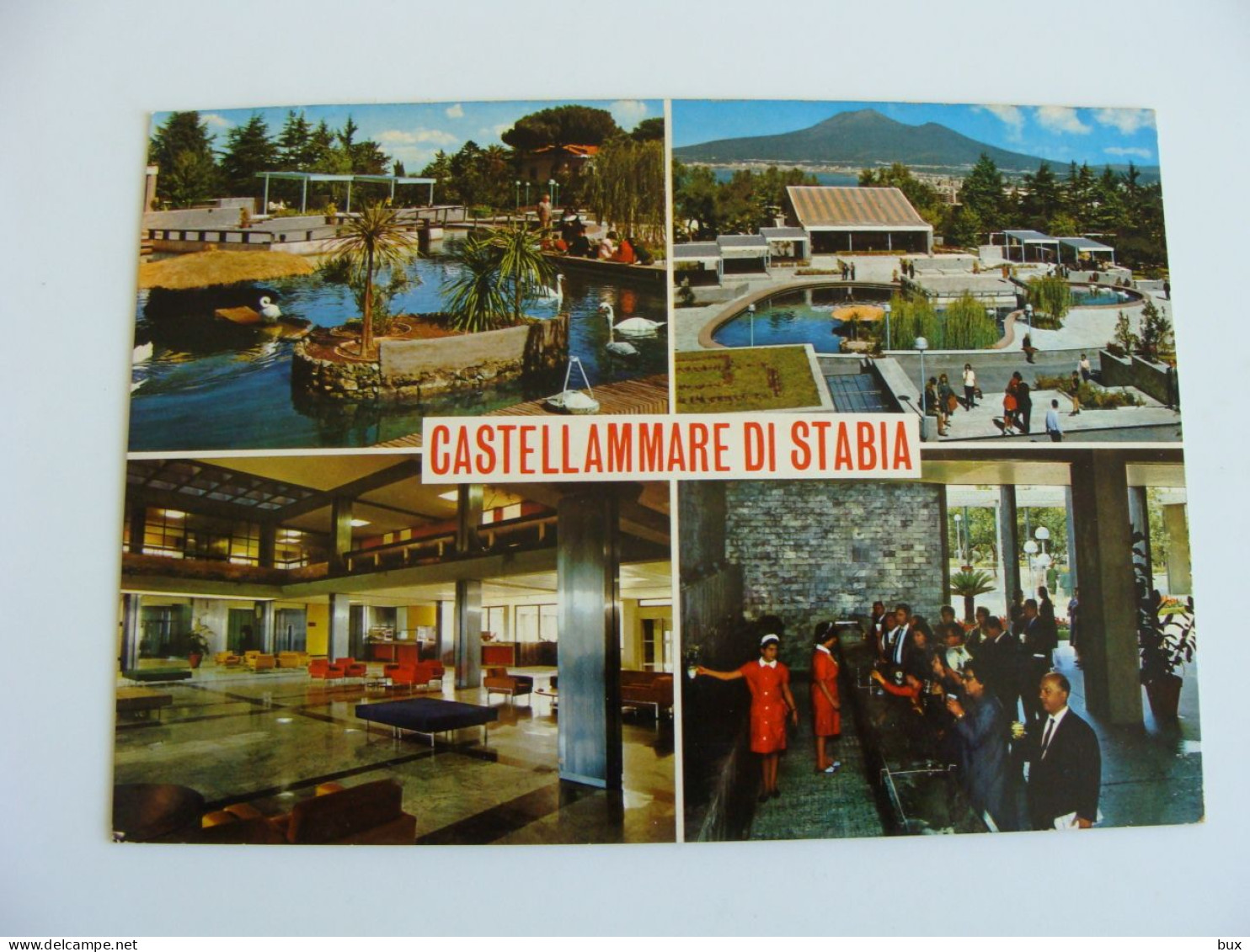 CASTELLAMMARE DI STABIA    CAMPANIA    VIAGGIATA  IMMAGINE Lucida - Castellammare Di Stabia