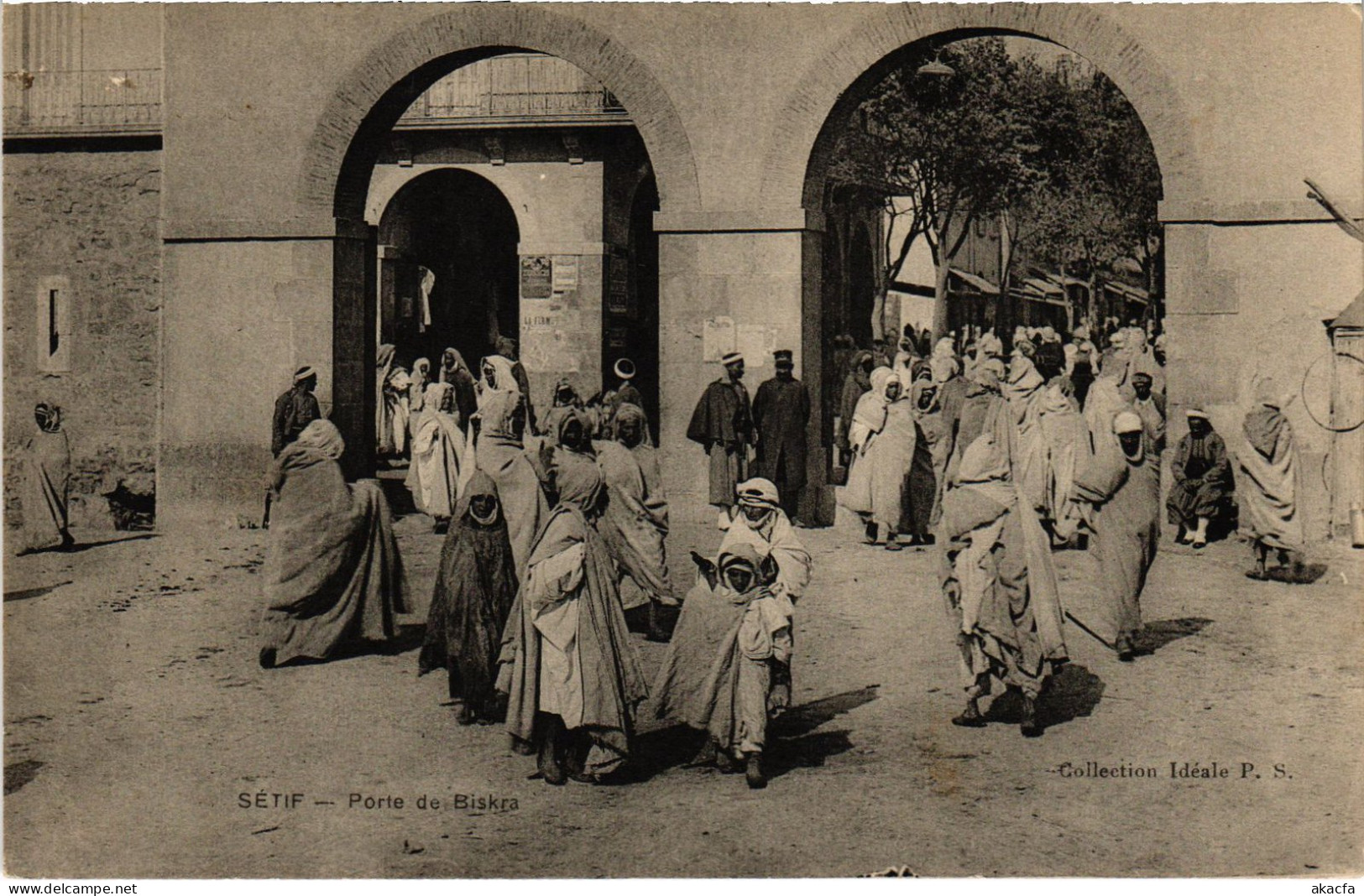 CPA AK SETIF Porte De Biskra ALGERIA (1388892) - Sétif