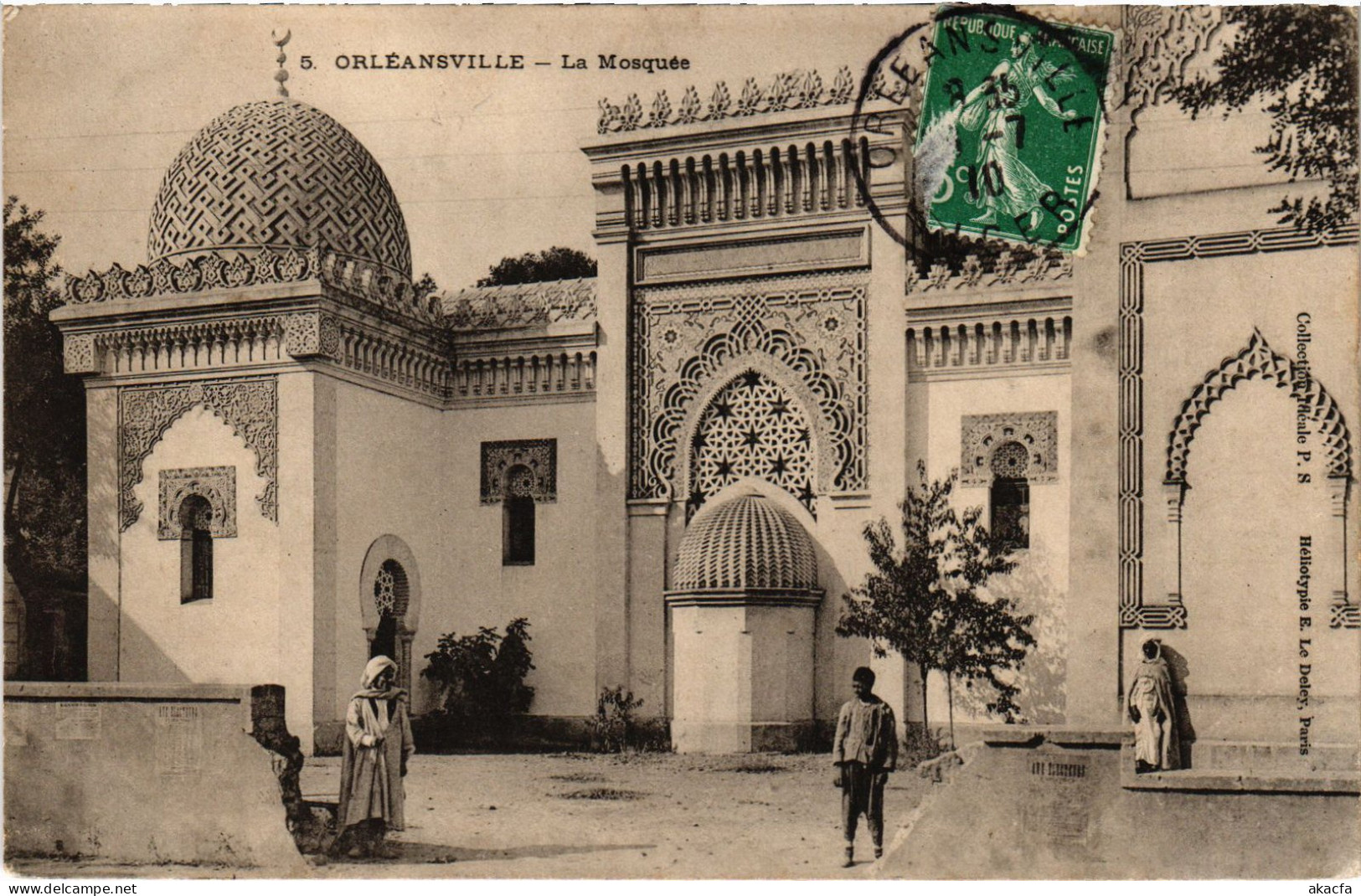CPA AK ORLEANSVILLE La Mosquee ALGERIA (1388875) - Chlef (Orléansville)