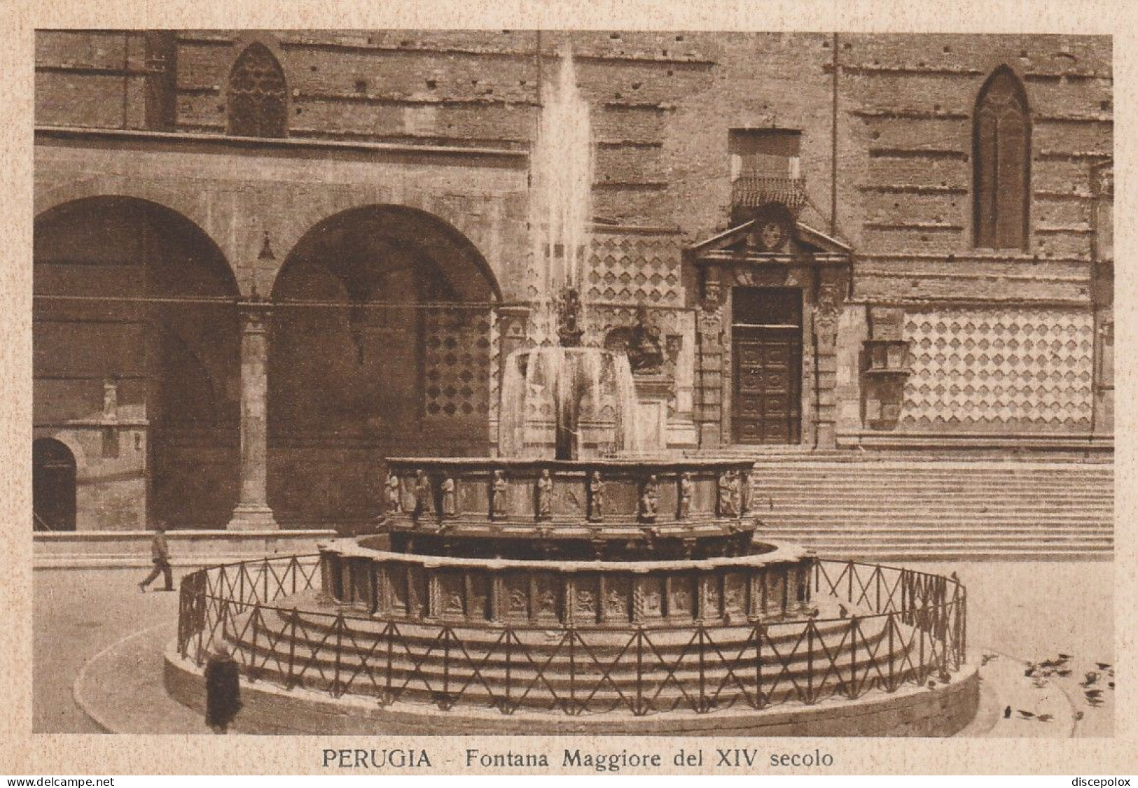 AD196 Perugia - Fontana Maggiore / Non Viaggiata - Perugia