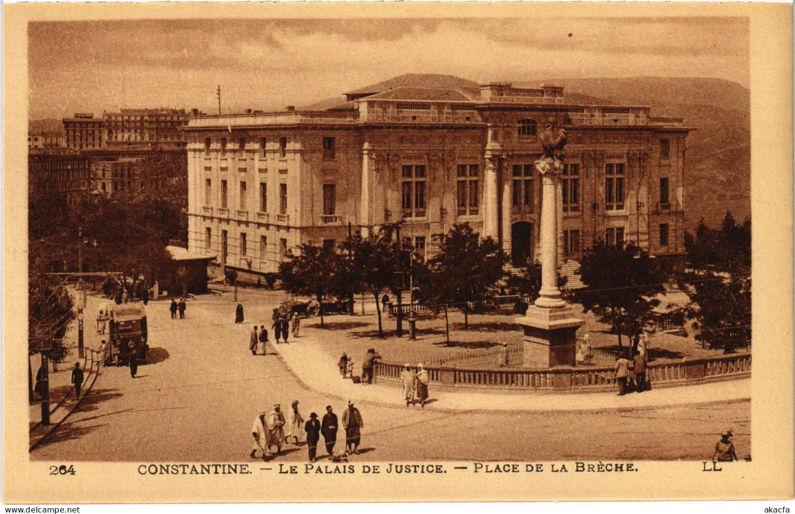 CPA AK CONSTANTINE Palais De Justice - Place De La Breche ALGERIA (1388851) - Constantine