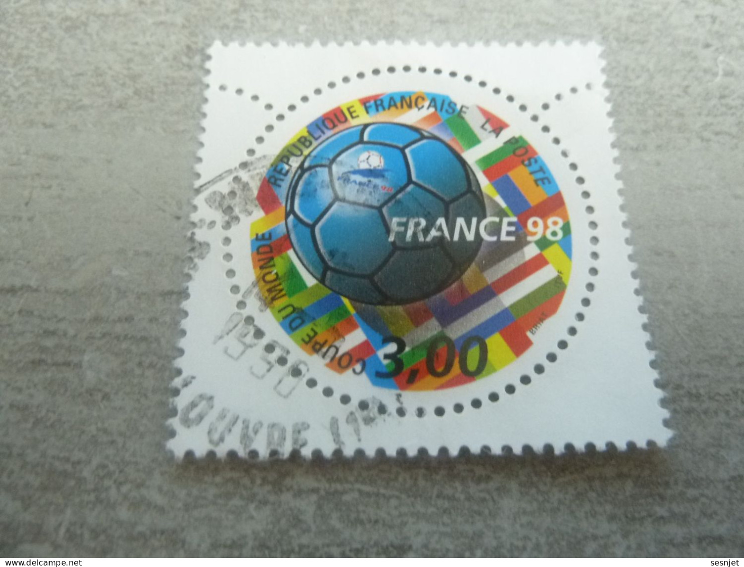 Coupe Du Monde De Football - France 98 - 3f. - Yt 3139 - Multicolore - Oblitéré - Année 1998 - - 1998 – Frankreich