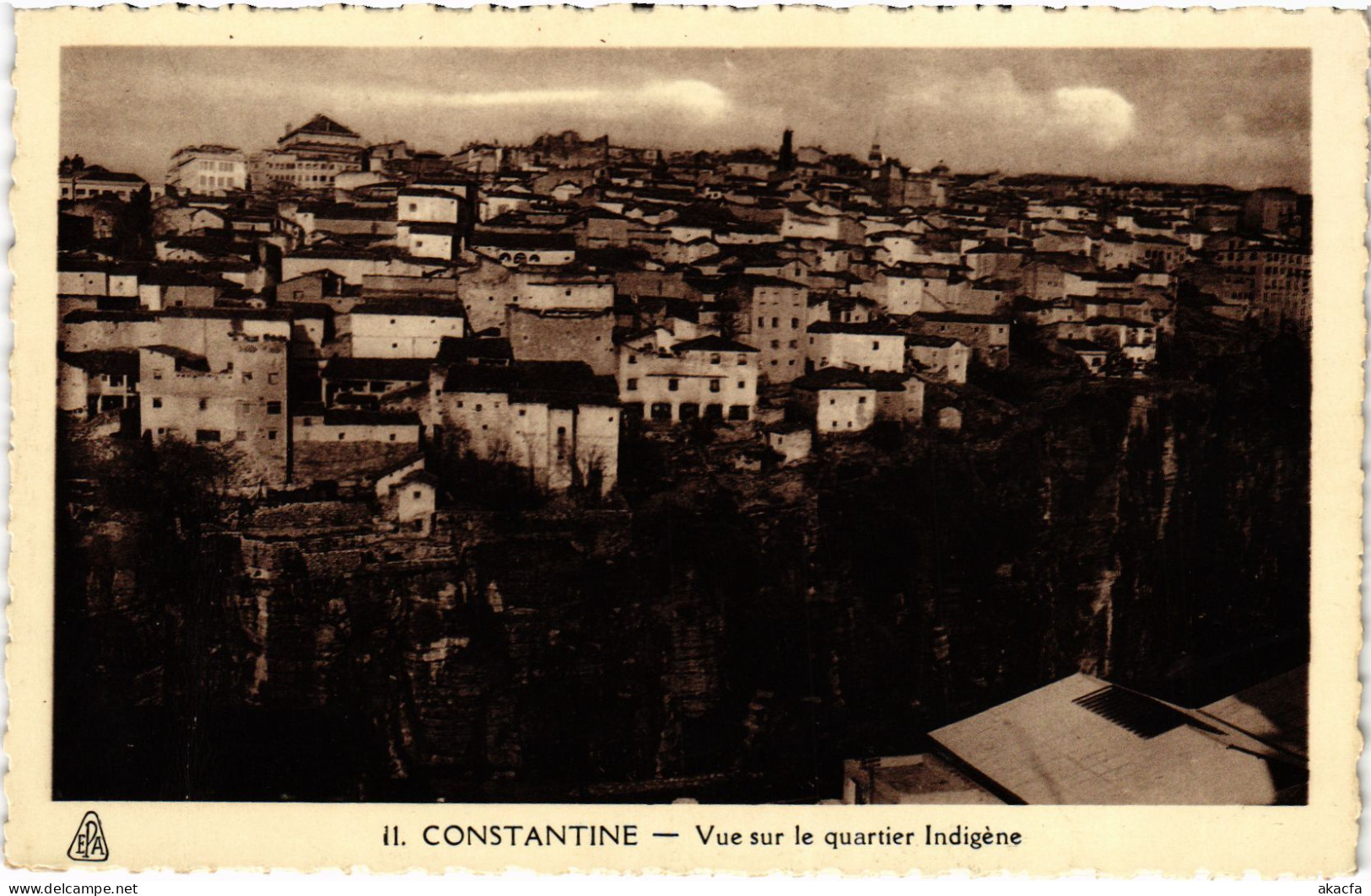 CPA AK CONSTANTINE Vue Sur Le Quartier Indigene ALGERIA (1388686) - Constantine