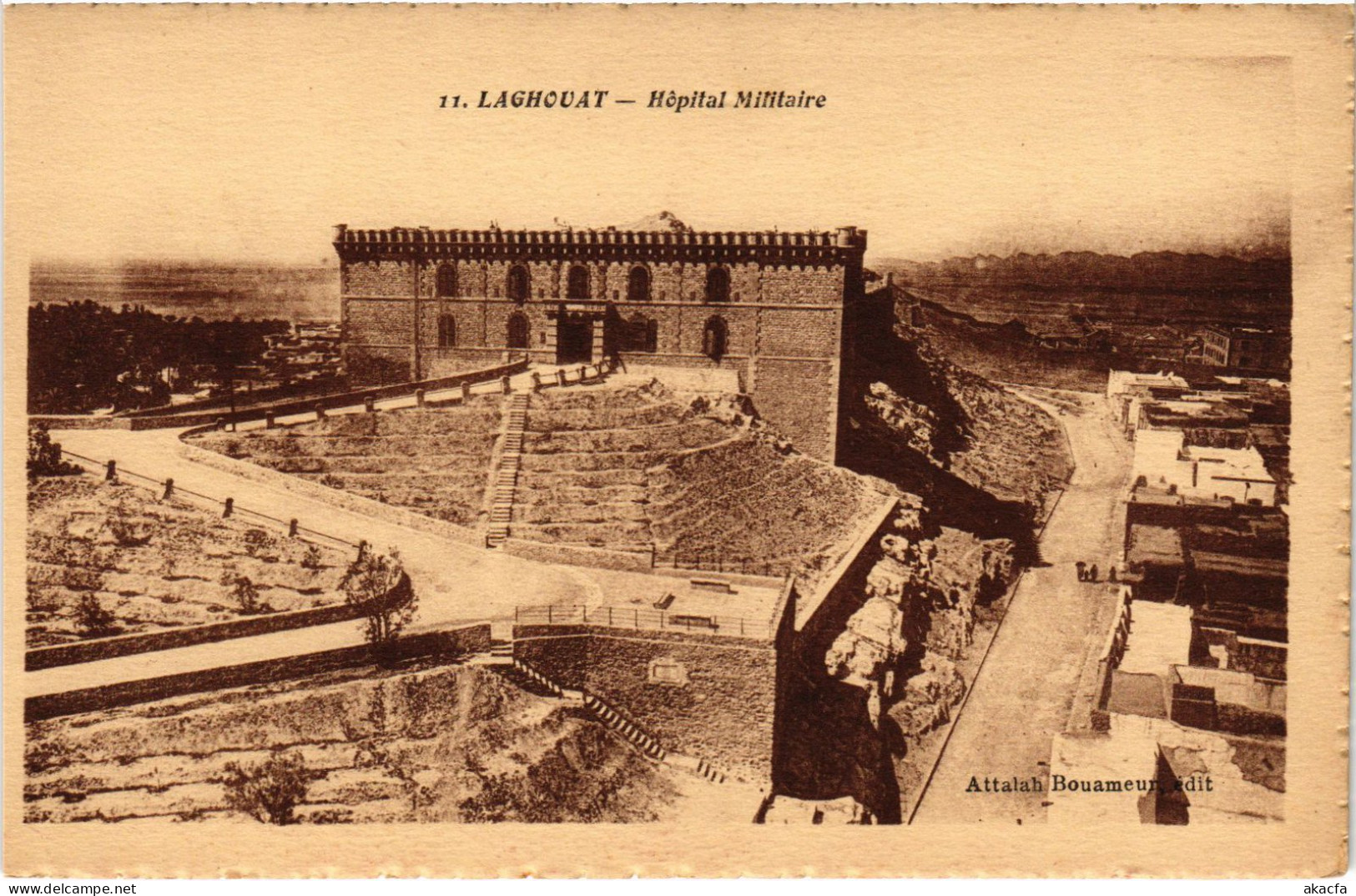 CPA AK LAGHOUAT Hopital Militaire ALGERIA (1388627) - Laghouat