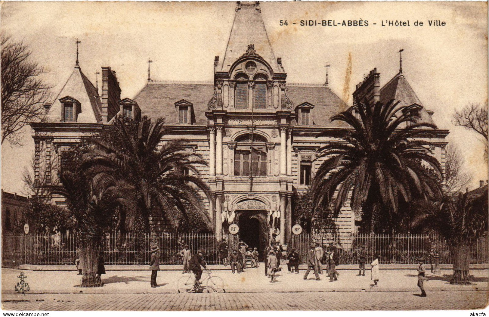 CPA AK SIDI-BEL-ABBES Hotel De Ville ALGERIA (1388621) - Sidi-bel-Abbès
