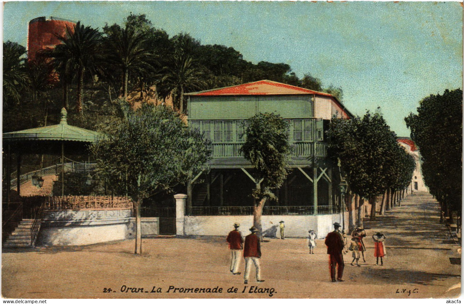 CPA AK ORAN Promenade De L'Etang ALGERIA (1388553) - Oran