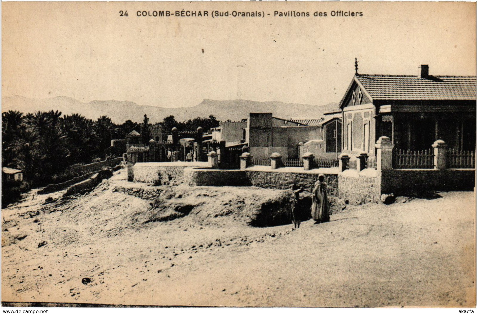 CPA AK COLOMB-BECHAR Pavillons Des Officiers ALGERIA (1388545) - Bechar (Colomb Béchar)