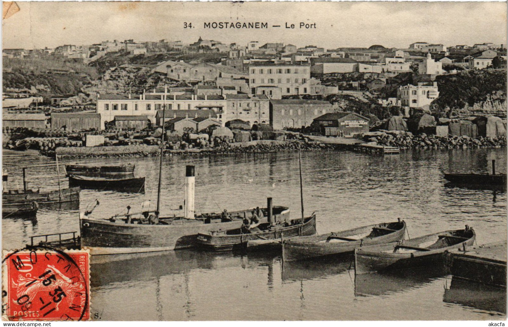 CPA AK MOSTAGANEM Le Port ALGERIA (1388520) - Mostaganem