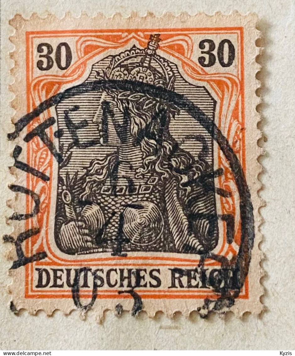 ALLEMAGNE/EMPIRE - YVERT 72, BELLE OBLITÉRATION « ROTTENACKER » RARE - Oblitérés