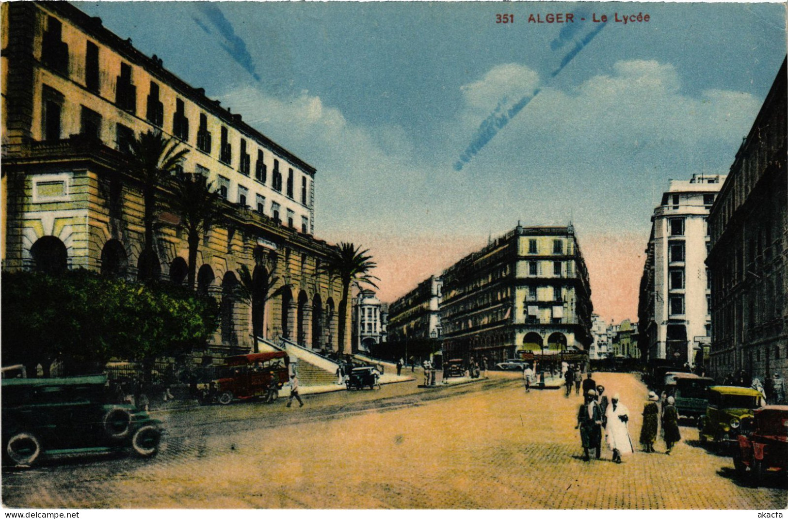 CPA AK ALGER Le Lycee ALGERIA (1388487) - Algeri