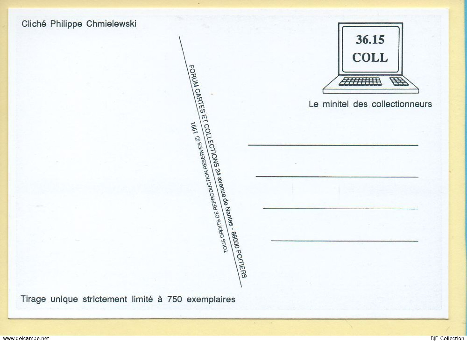 Mme SAJET-RINGUET En Train De Filer La Laine (07) Colombier (Philippe CHMIELEWSKI) N° 47 – 750 Ex - Other & Unclassified