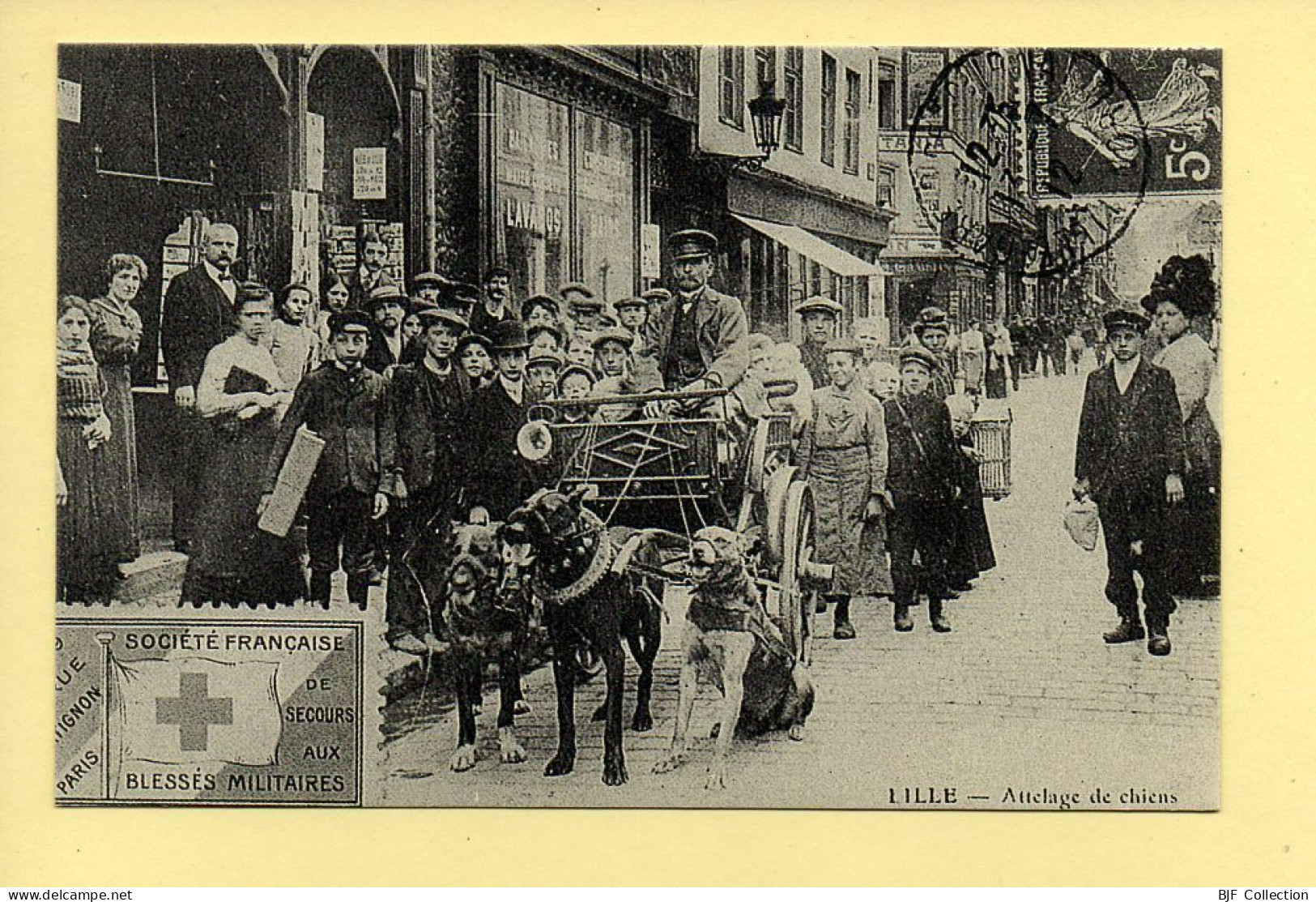 Attelage De Chiens / Attelage Du Pauvre / Lille / REPRODUCTION  - Autres & Non Classés