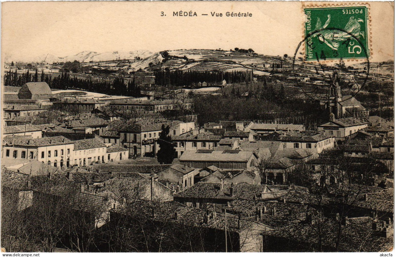 CPA AK MEDEA Vue Generale ALGERIA (1389309) - Medea